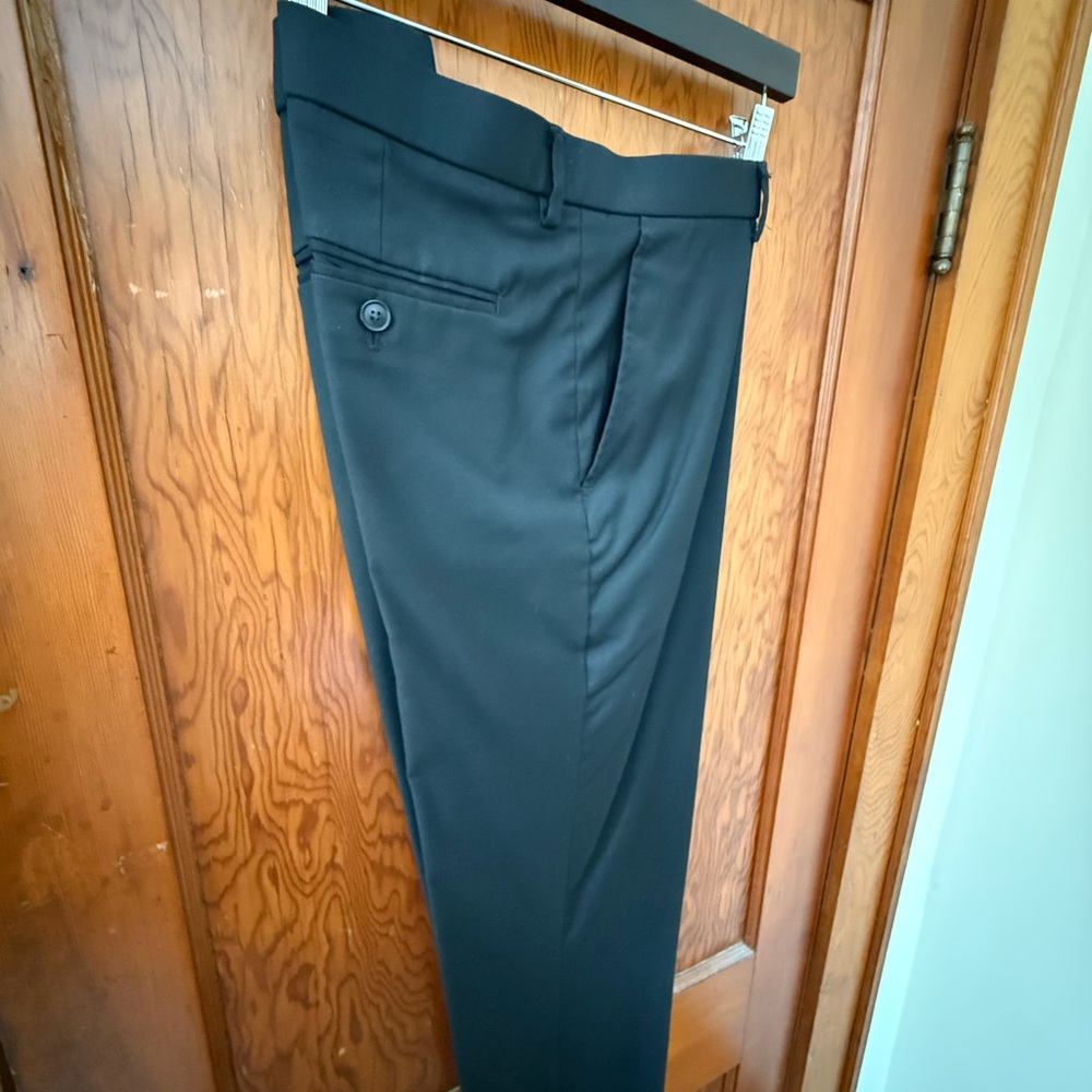 Kenneth Cole Black Dress Pants for Men